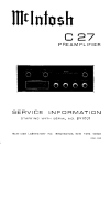 McIntosh C-27 - Schematic